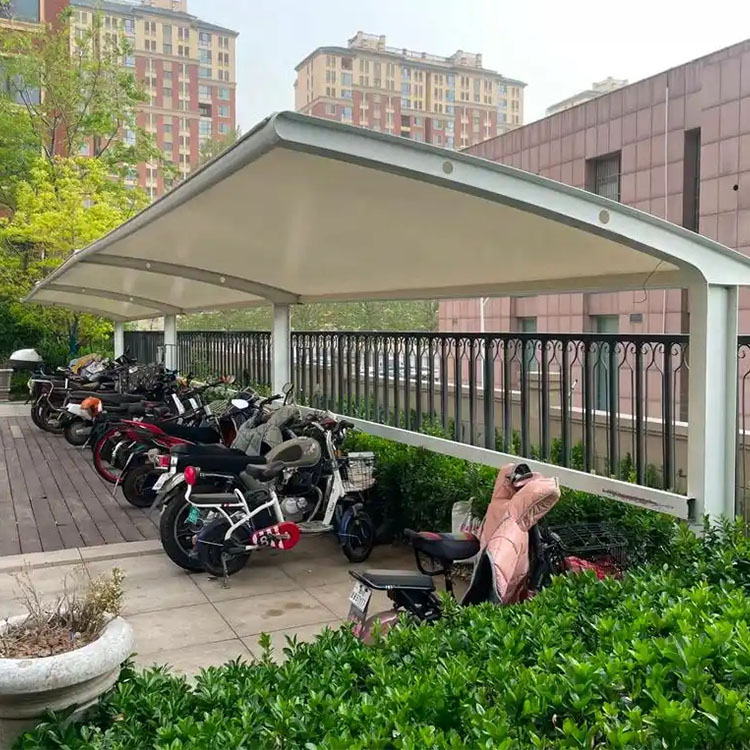 上犹县膜结构电动车棚